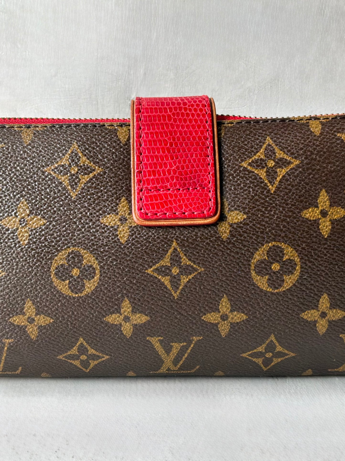 Louis Vuitton x Murakami Cherry Lizard Trim Pochette