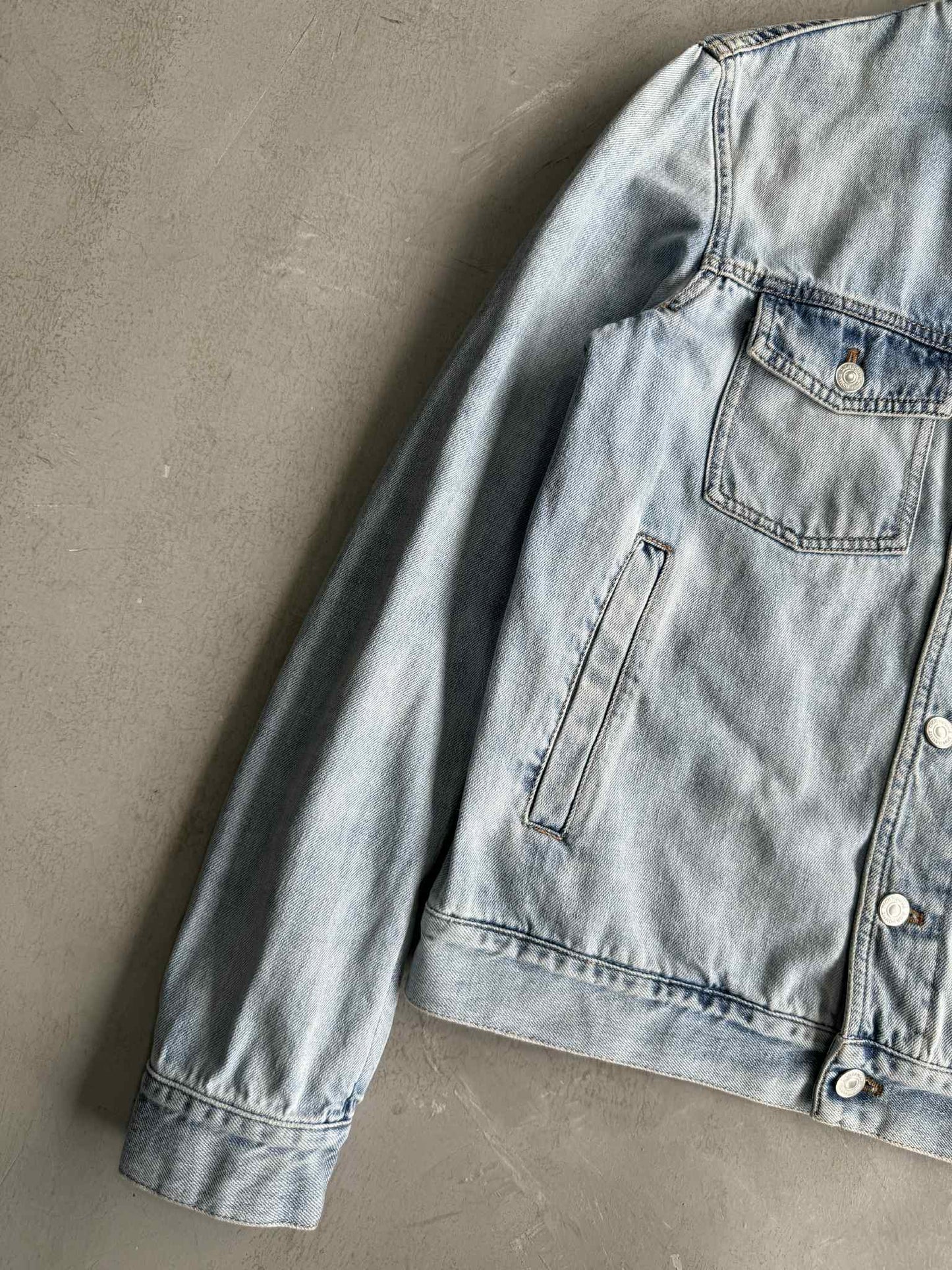 Dior Floral Patch Denim Jacket