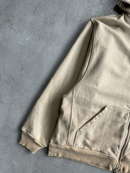 Miu Miu Chest Logo Zip Hoodie