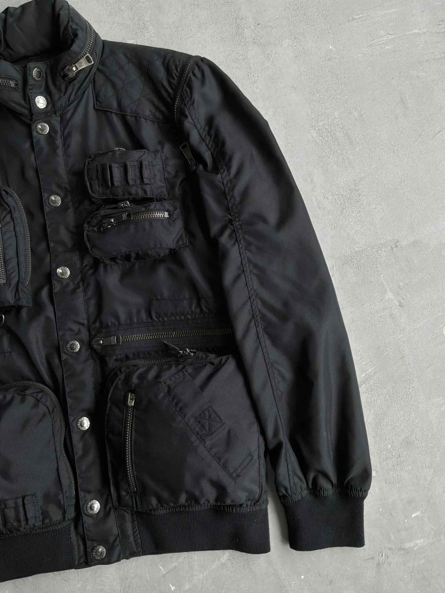 Dolce & Gabbana Convertible Multipocket Hunting Jacket