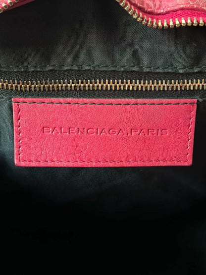 Balenciaga City Classic Pink Lambskin