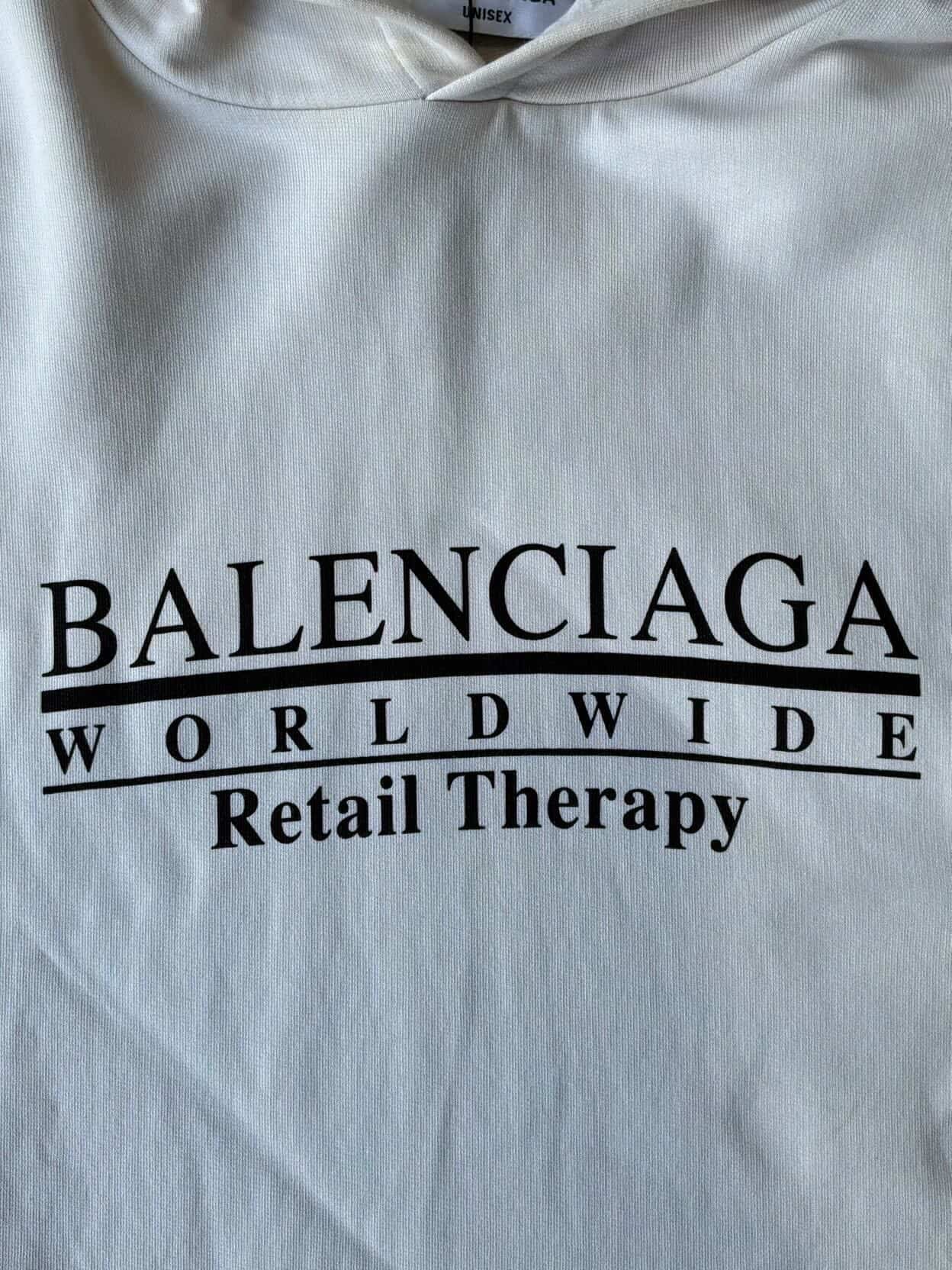 Balenciaga World Wide Therapy Hoodie