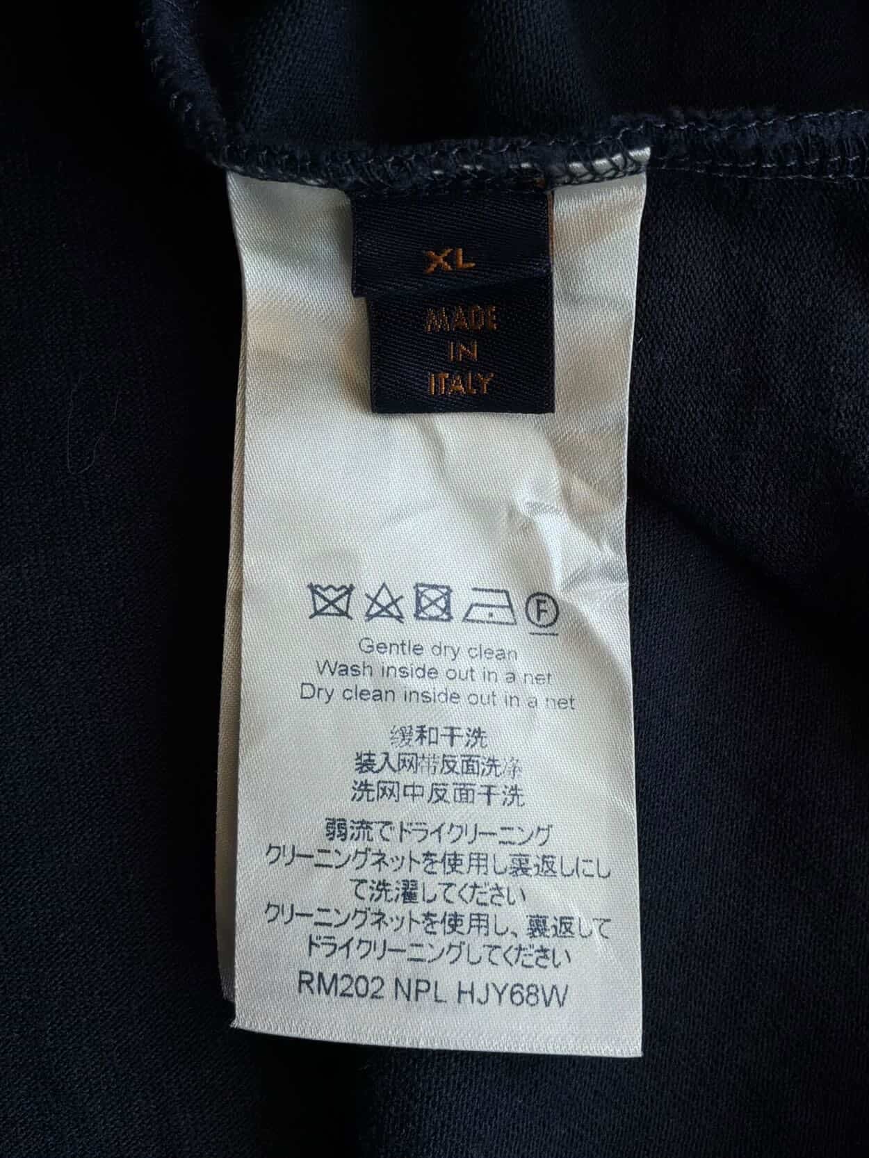 Louis Vuitton Embroidered Logo Tee