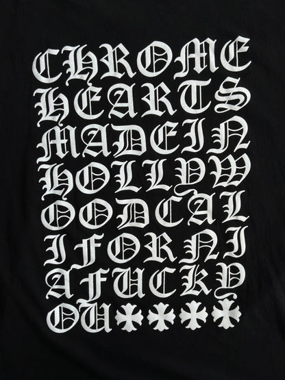 Chrome Hearts Eyechart Tee