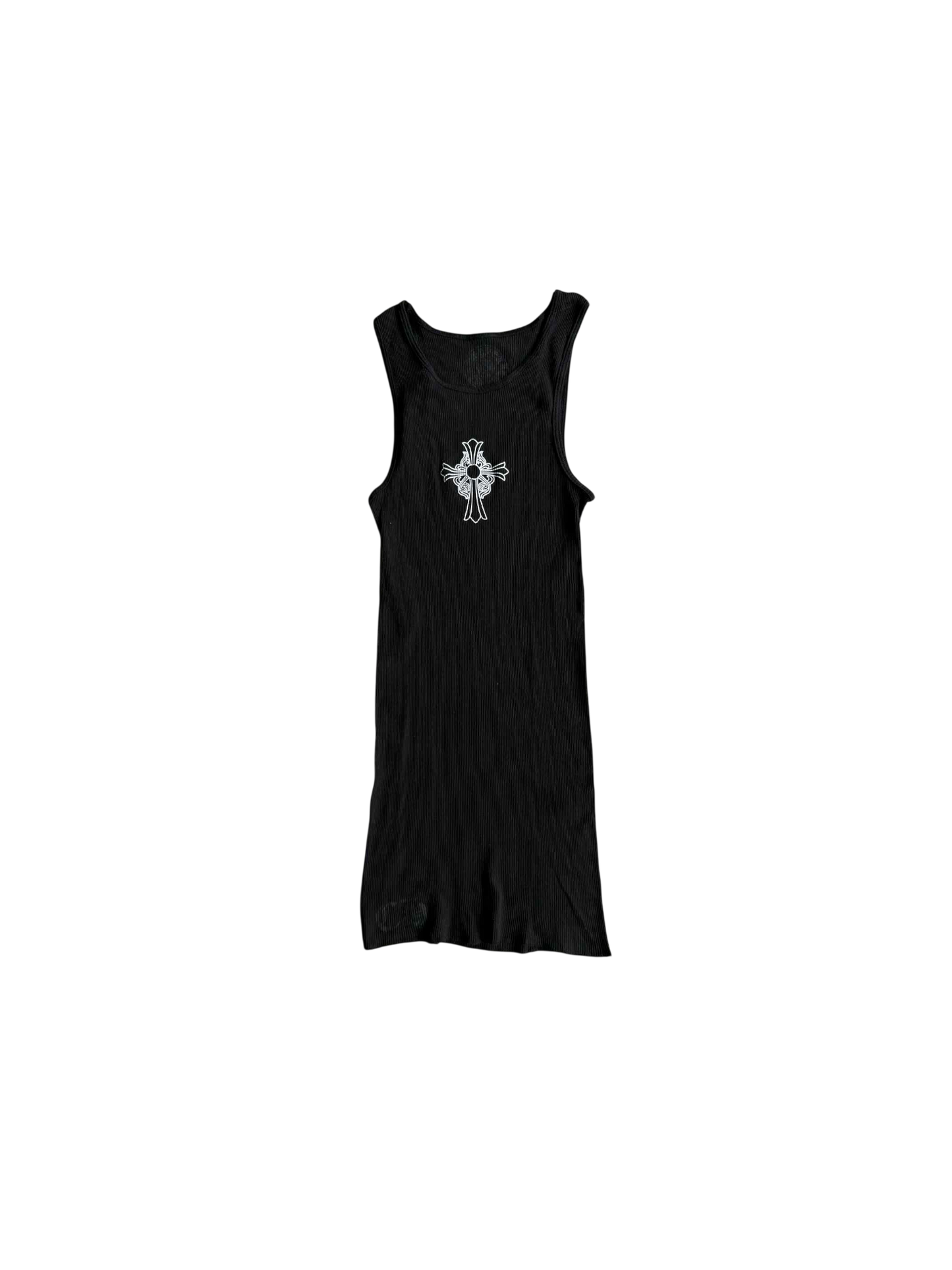 Womens Chrome Hearts Cross Logo Tank Dress