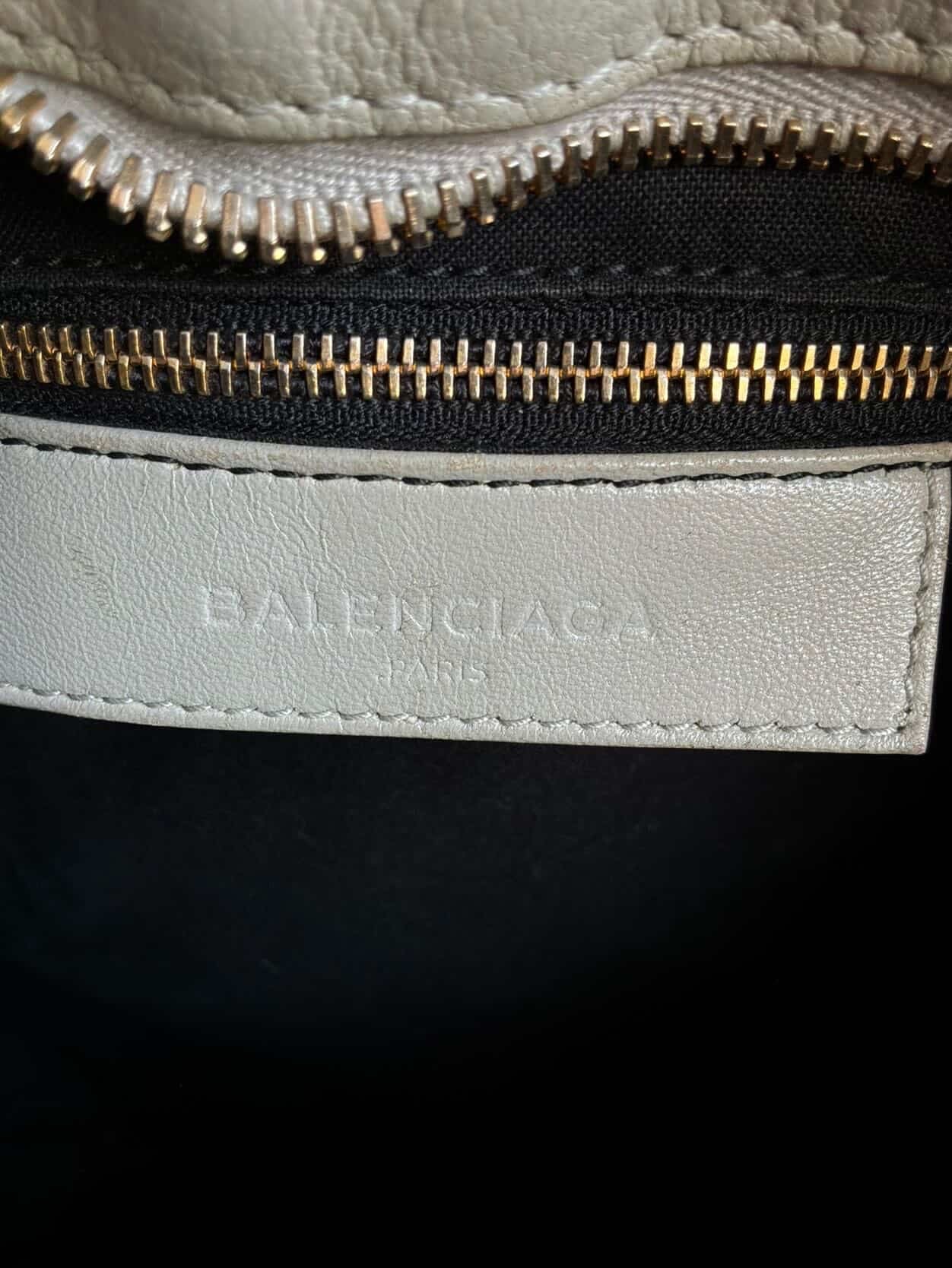 Balenciaga City Metallic Edge Gray in GHW