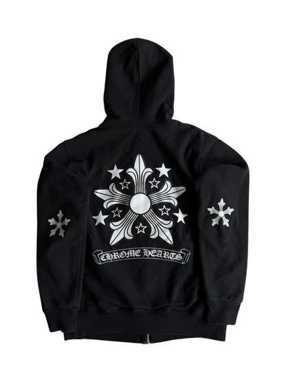 Chrome Hearts ‘Star Logo’ Thermal Zip Hoodie
