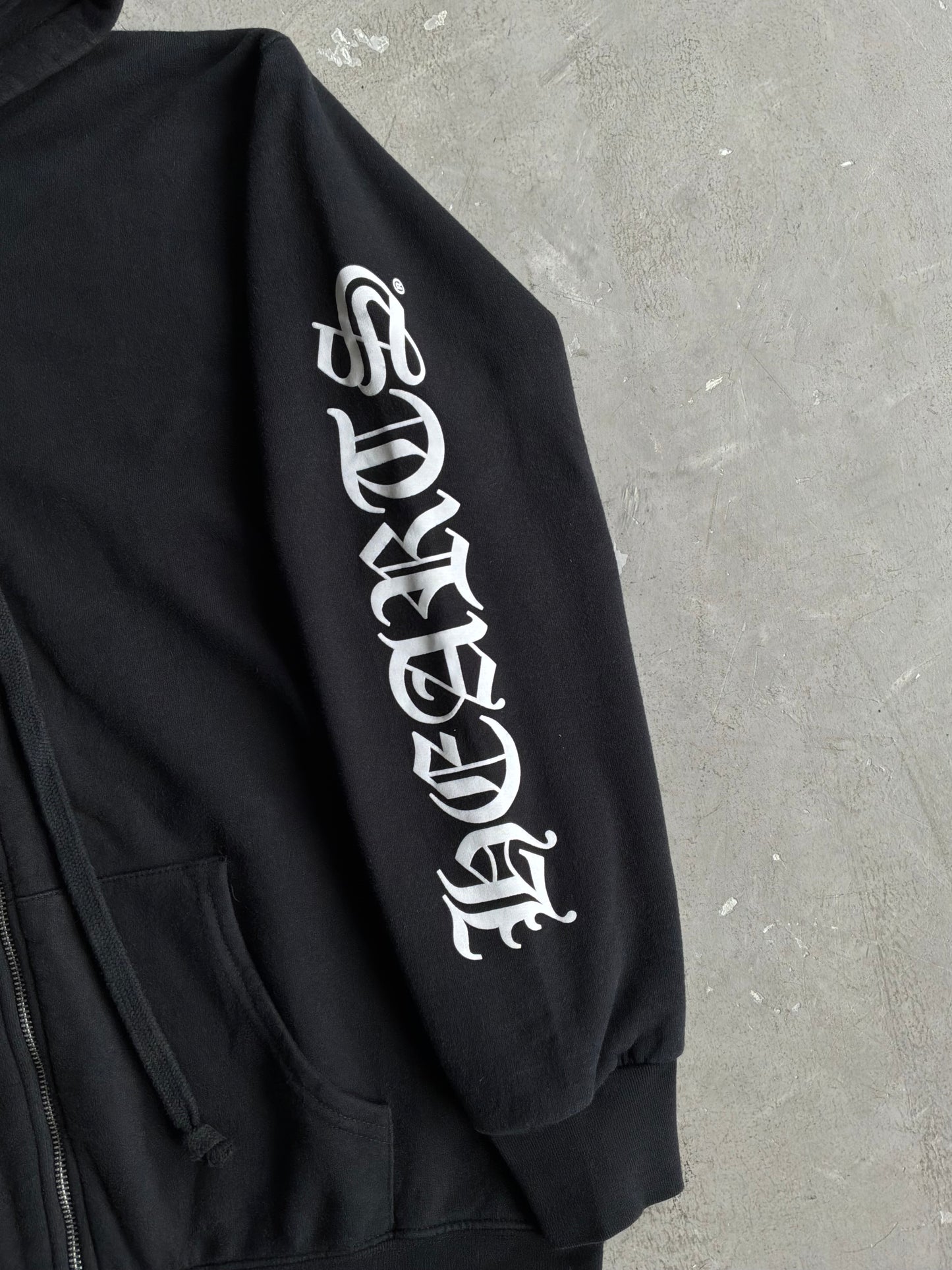 Chrome Hearts FUCK YOU Horseshoe Thermal Zip Hoodie