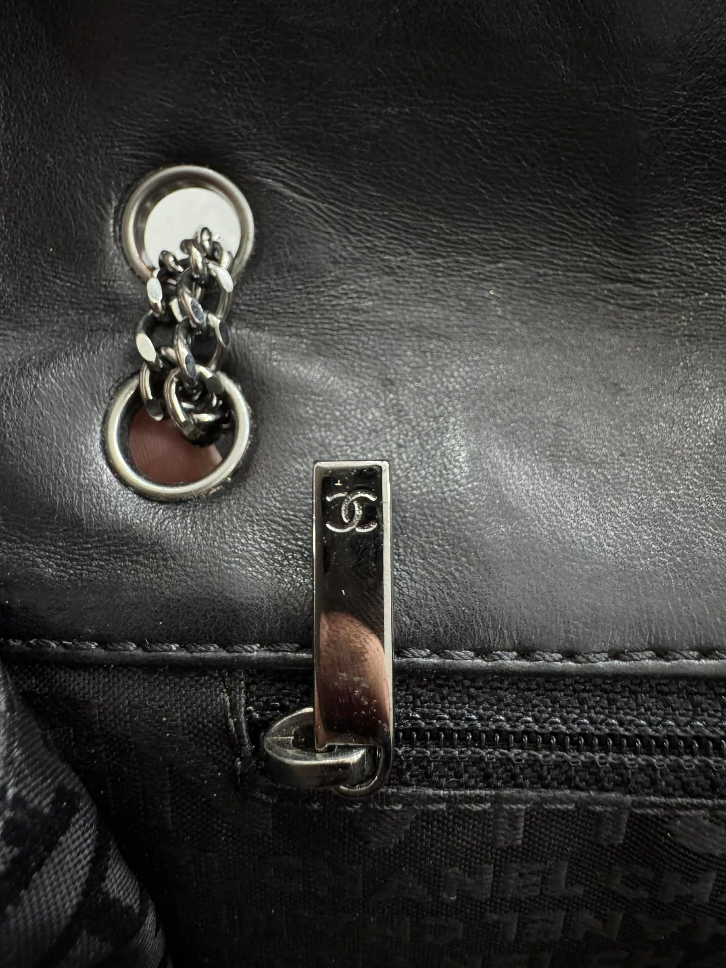 Chanel CC Pearl Small Flap Chain Bag