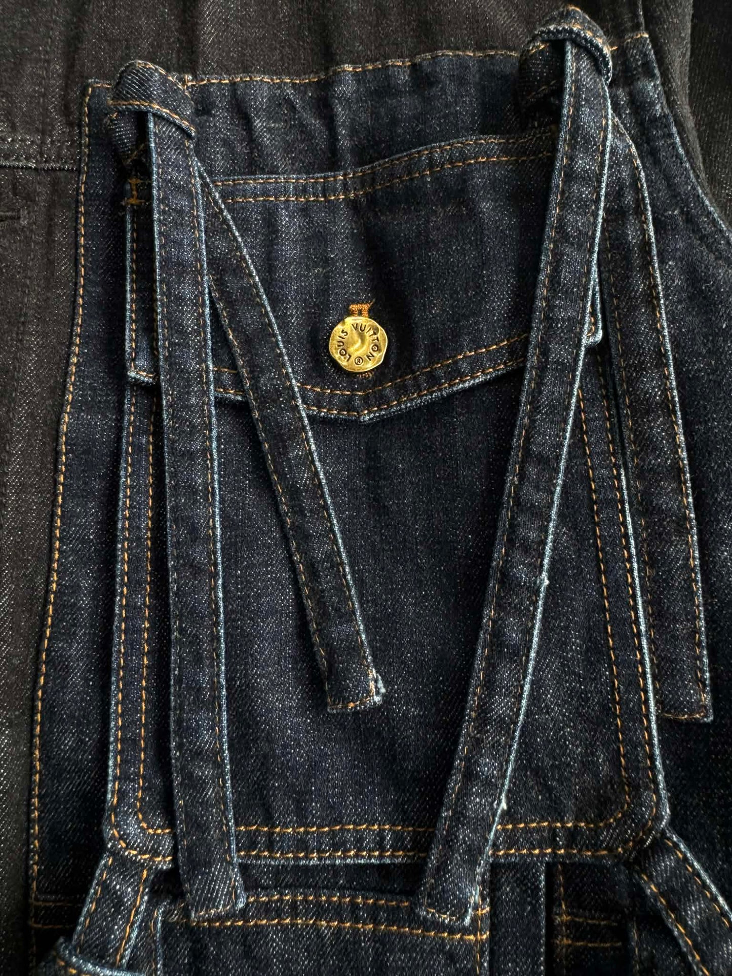Louis Vuitton Bow-Paneled Denim Jacket