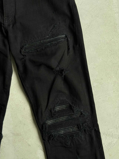 Amiri Distressed Skinny Jeans
