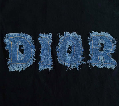 Dior Galliano Era Denim Script Tanktop