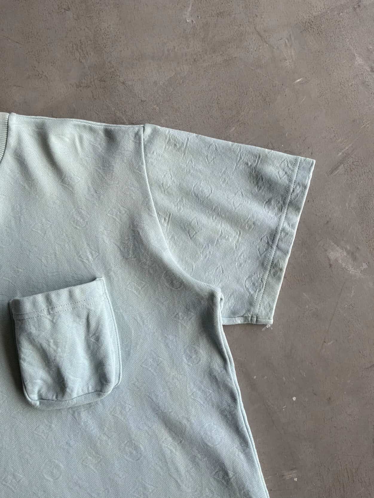 Louis Vuitton 3D Monogram Light Green Tee