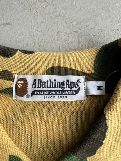 Bape 1st Camo One Point Polo Shirt