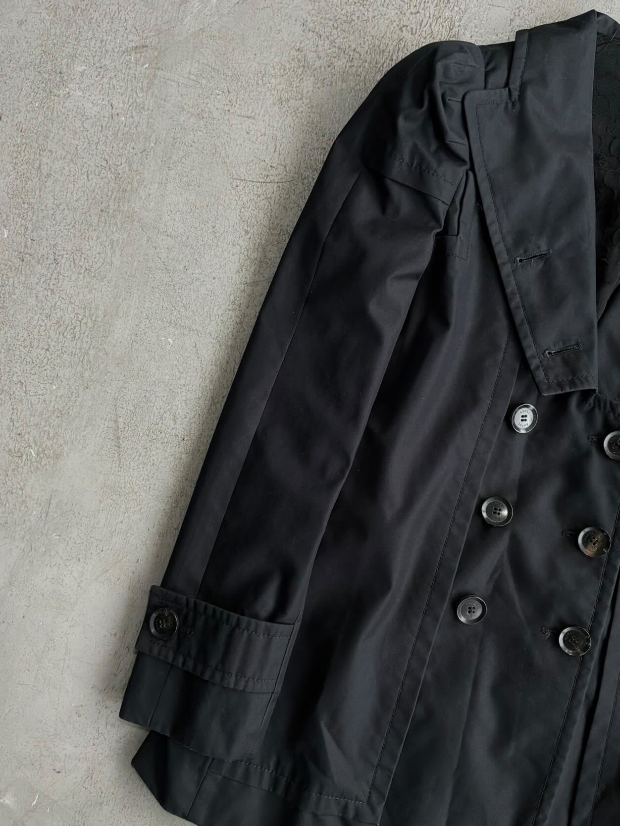 2000s Gucci Monogram Line Coat