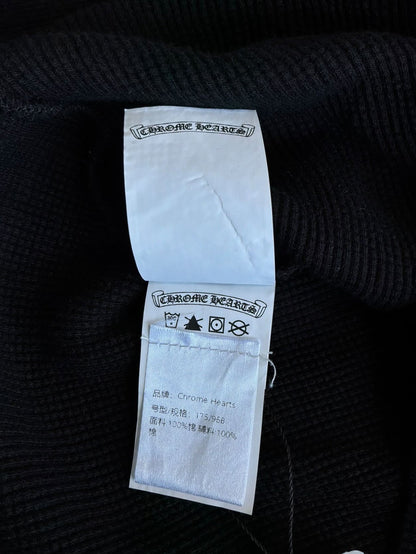 Chrome Hearts Thermal Henley Embroidered Longsleeves