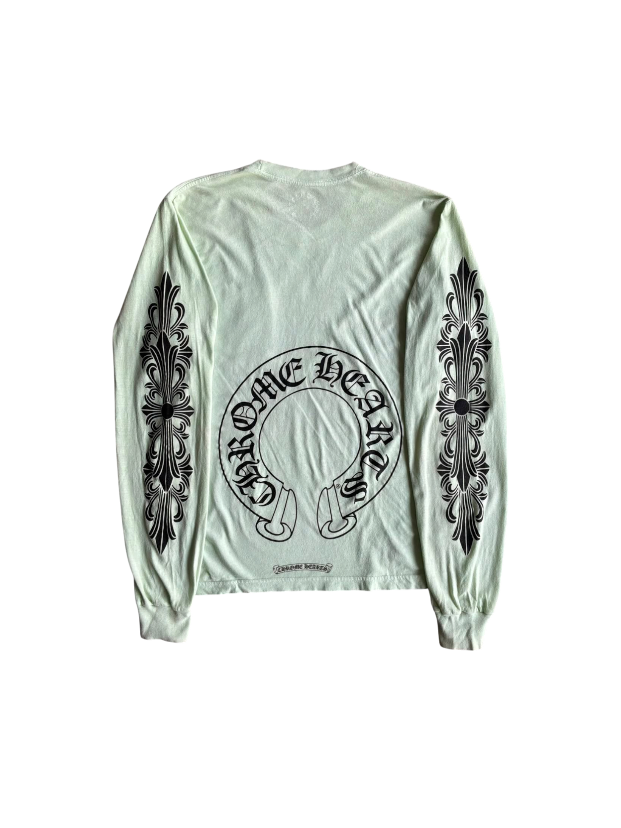 Chrome Hearts GITD Horseshoe Floral Longsleeves