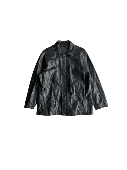 Vintage Balenciaga Harrington Leather Jacket
