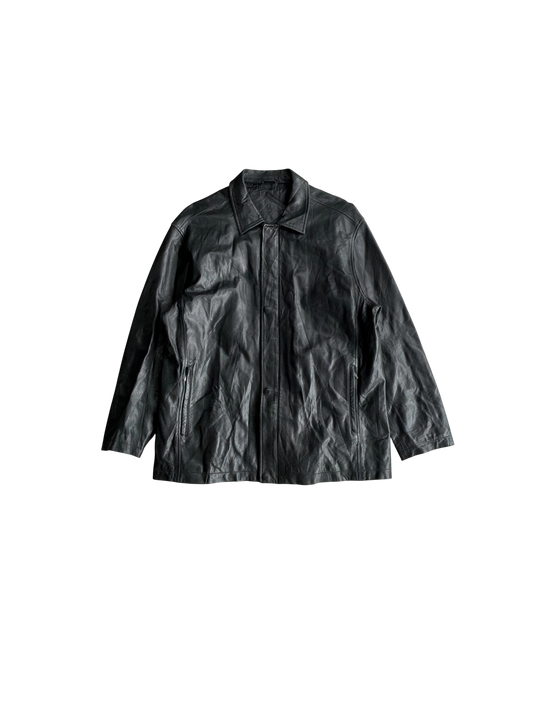Vintage Balenciaga Harrington Leather Jacket