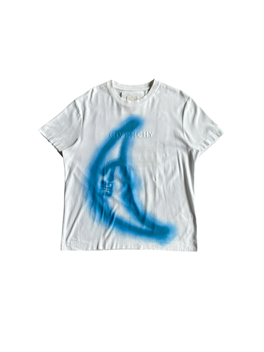 Givenchy Half Moon Embroidered  Logo Tee