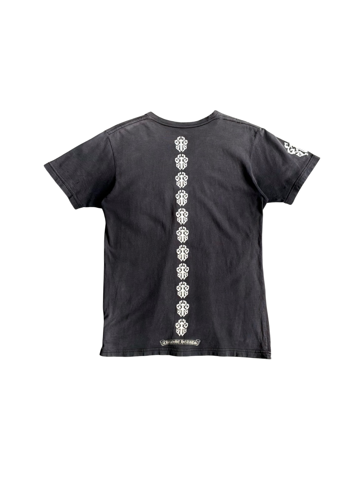 Chrome Hearts Vine Dagger Spine Black Tee