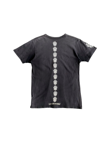Chrome Hearts Vine Dagger Spine Black Tee