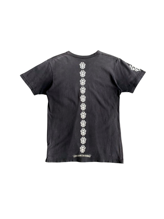 Chrome Hearts Vine Dagger Spine Black Tee