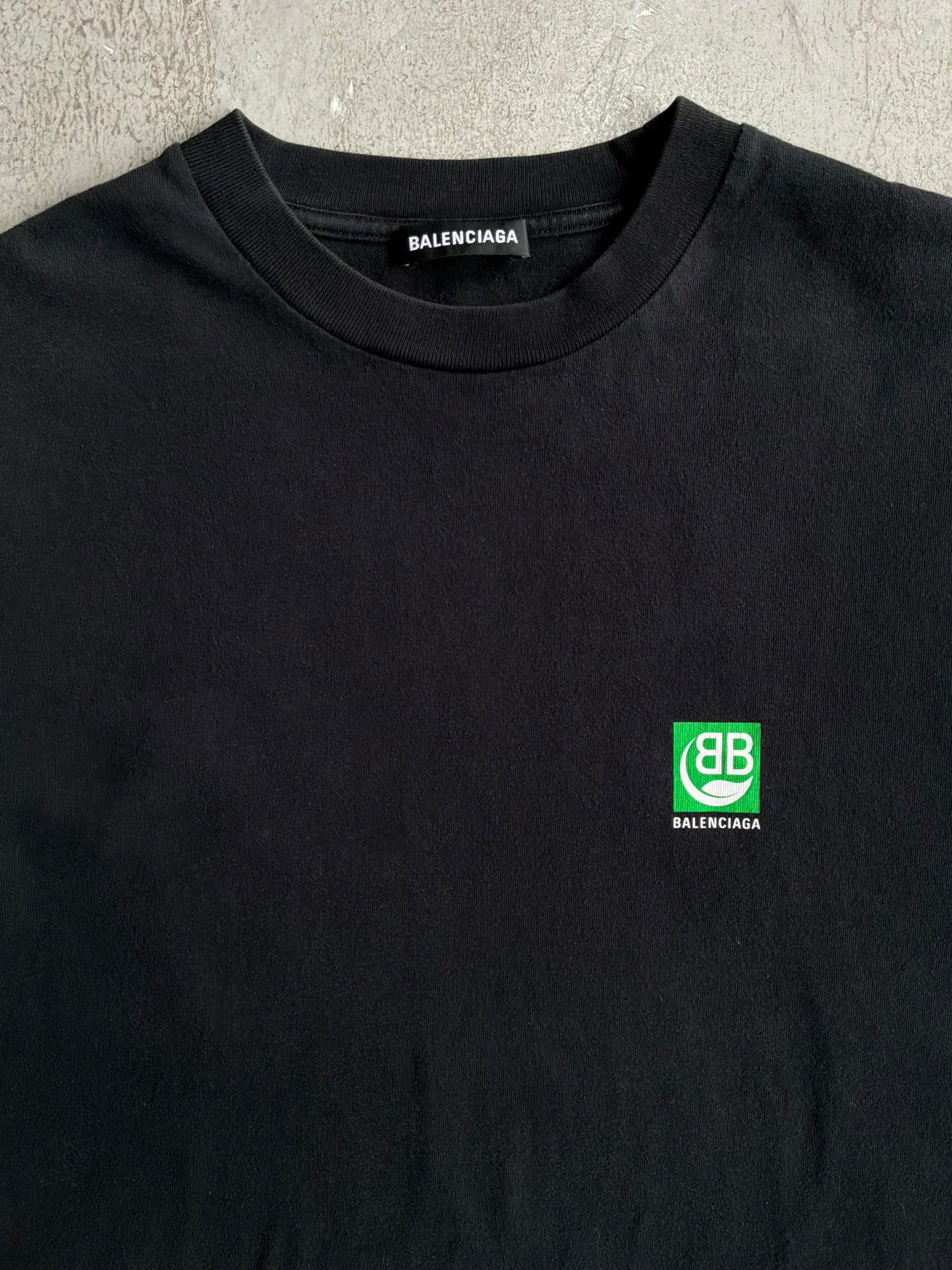Balenciaga Leaf Logo Mullet Tee