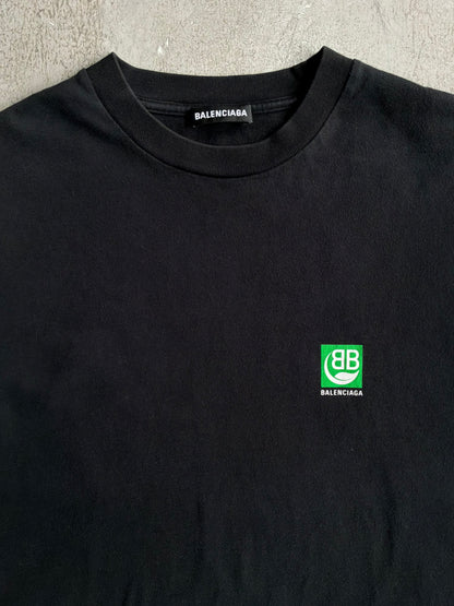Balenciaga Leaf Logo Mullet Tee