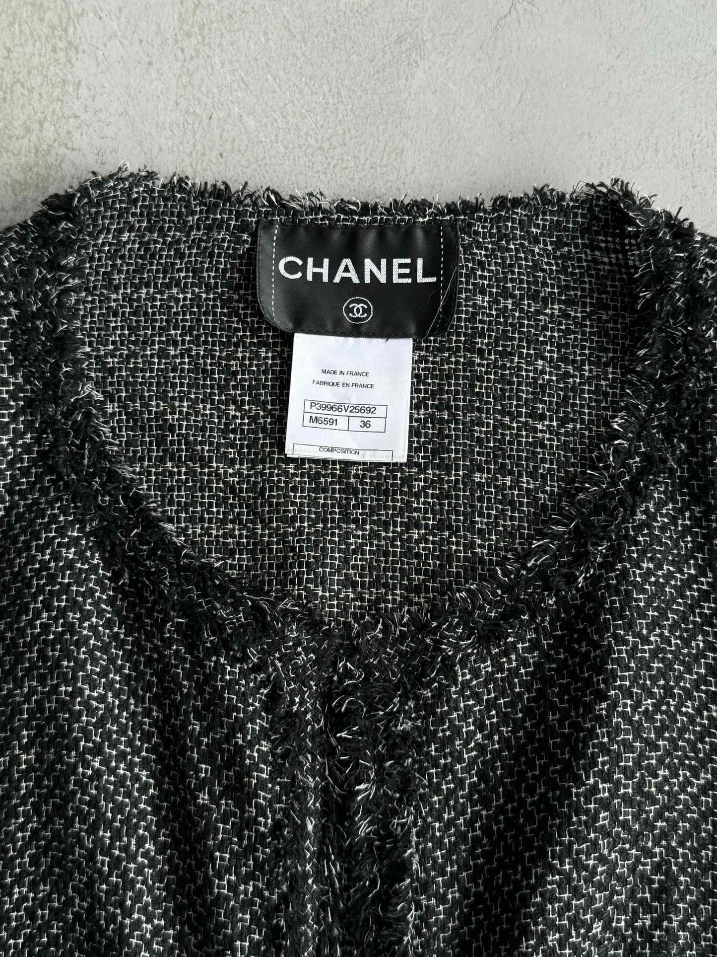 Chanel Cropped Tweed Jacket