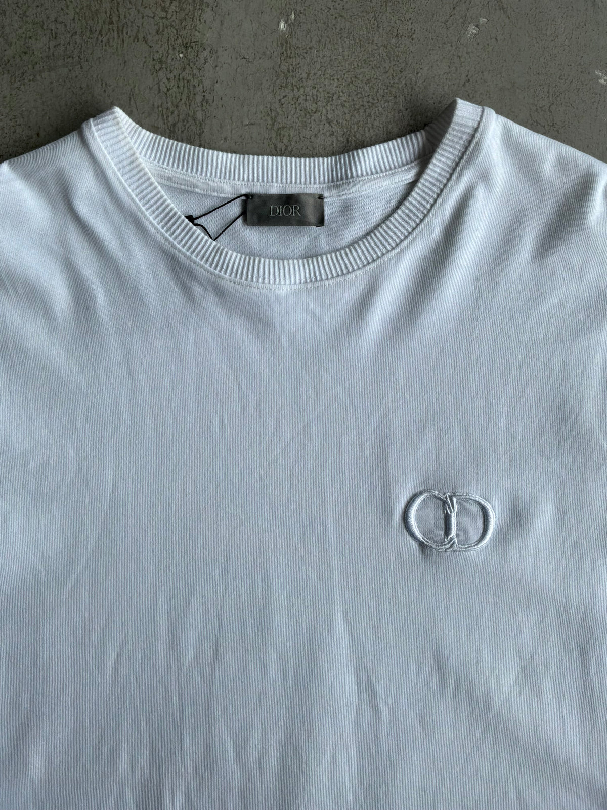 Dior Icon Logo White Tee