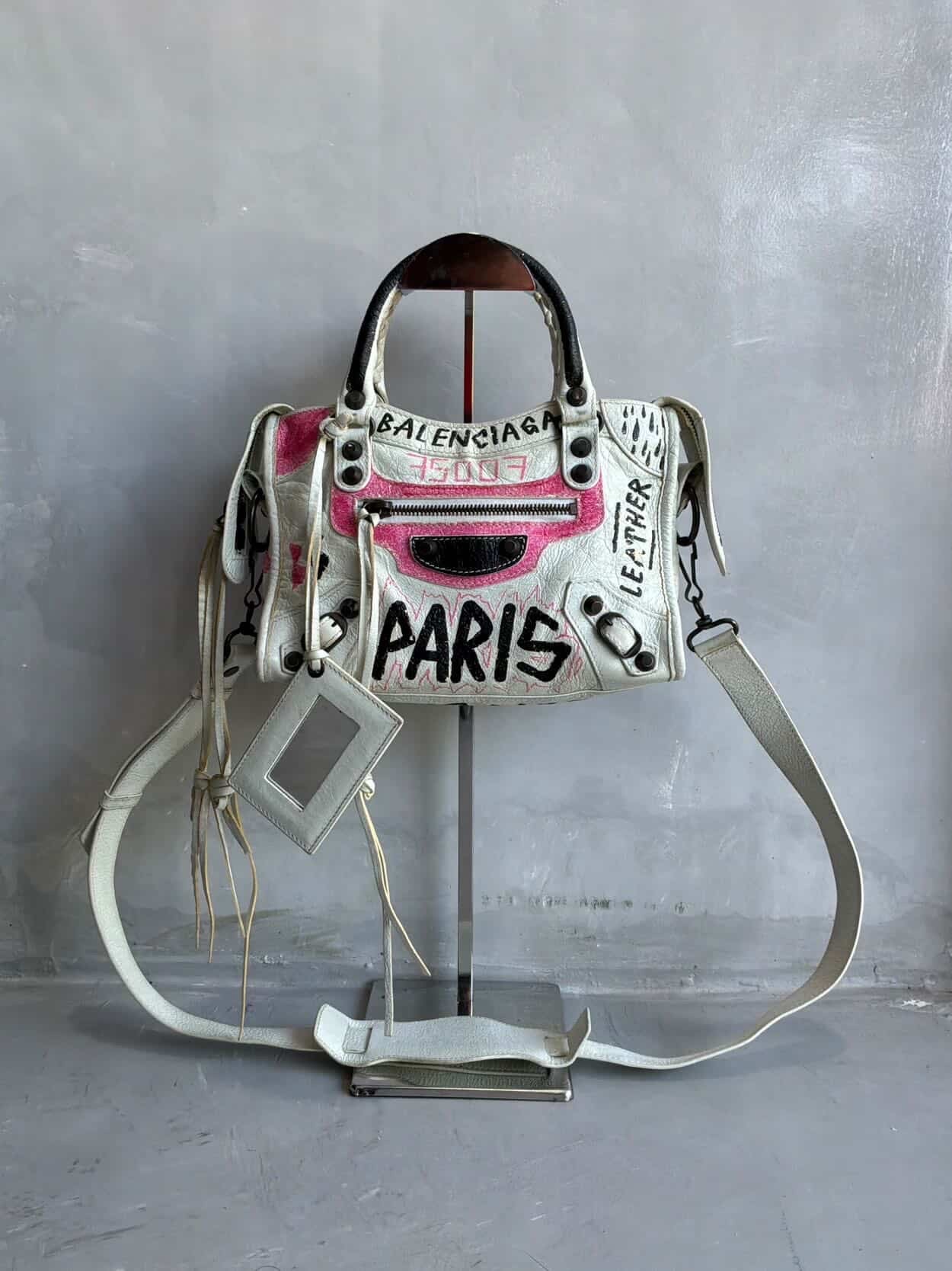Balenciaga Classic City Graffiti Mini