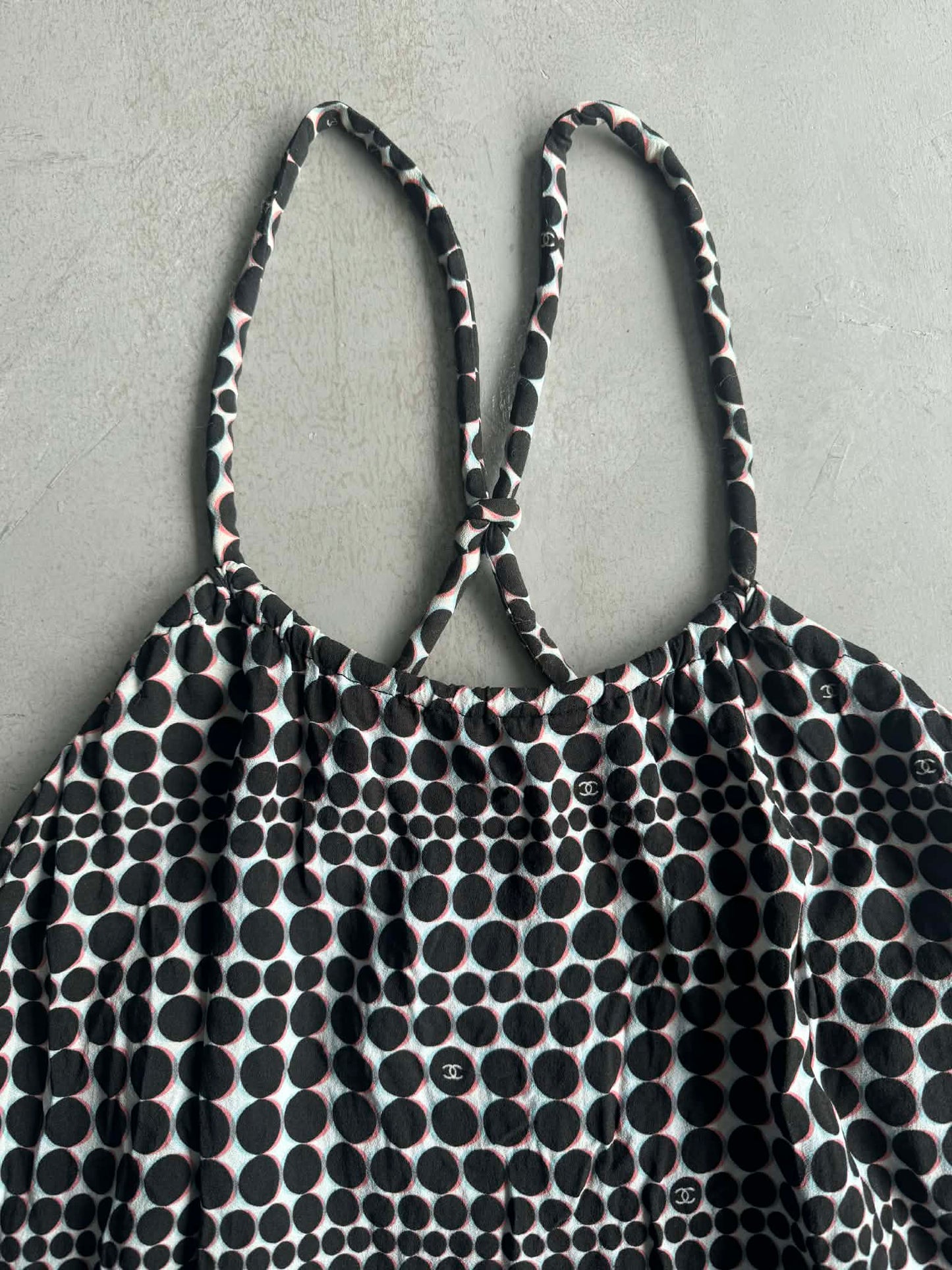 Chanel Polka Dot Dress