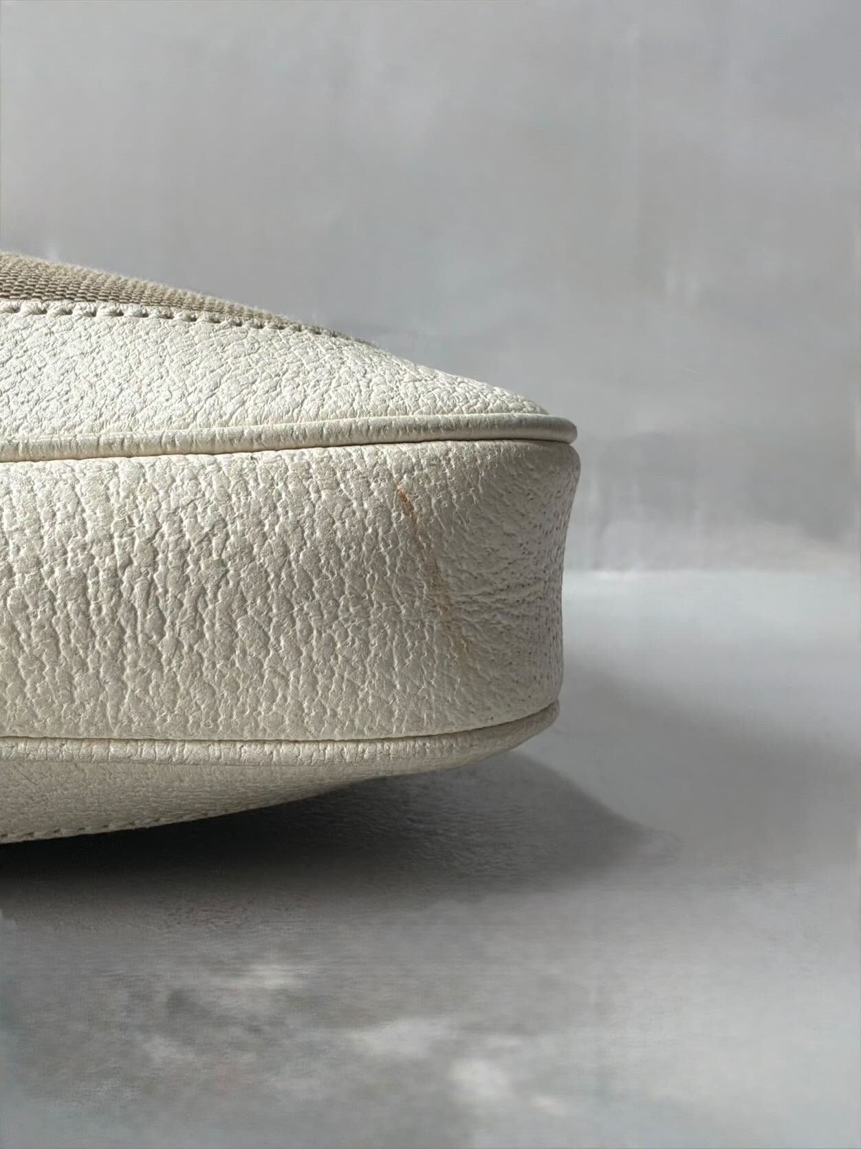 Gucci Canvas Leather Jackie Bag