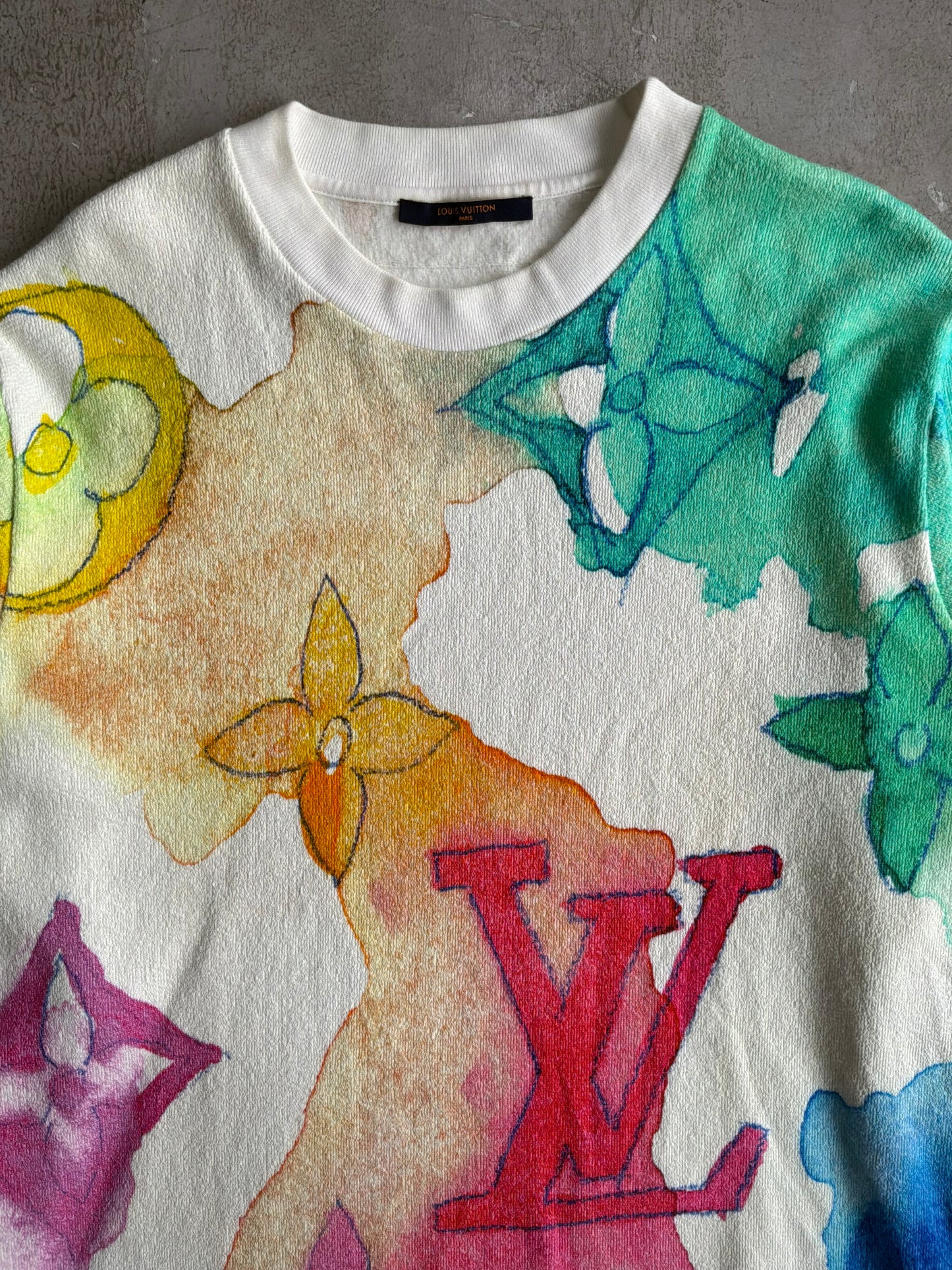 Louis Vuitton Ink Monogram Crewneck