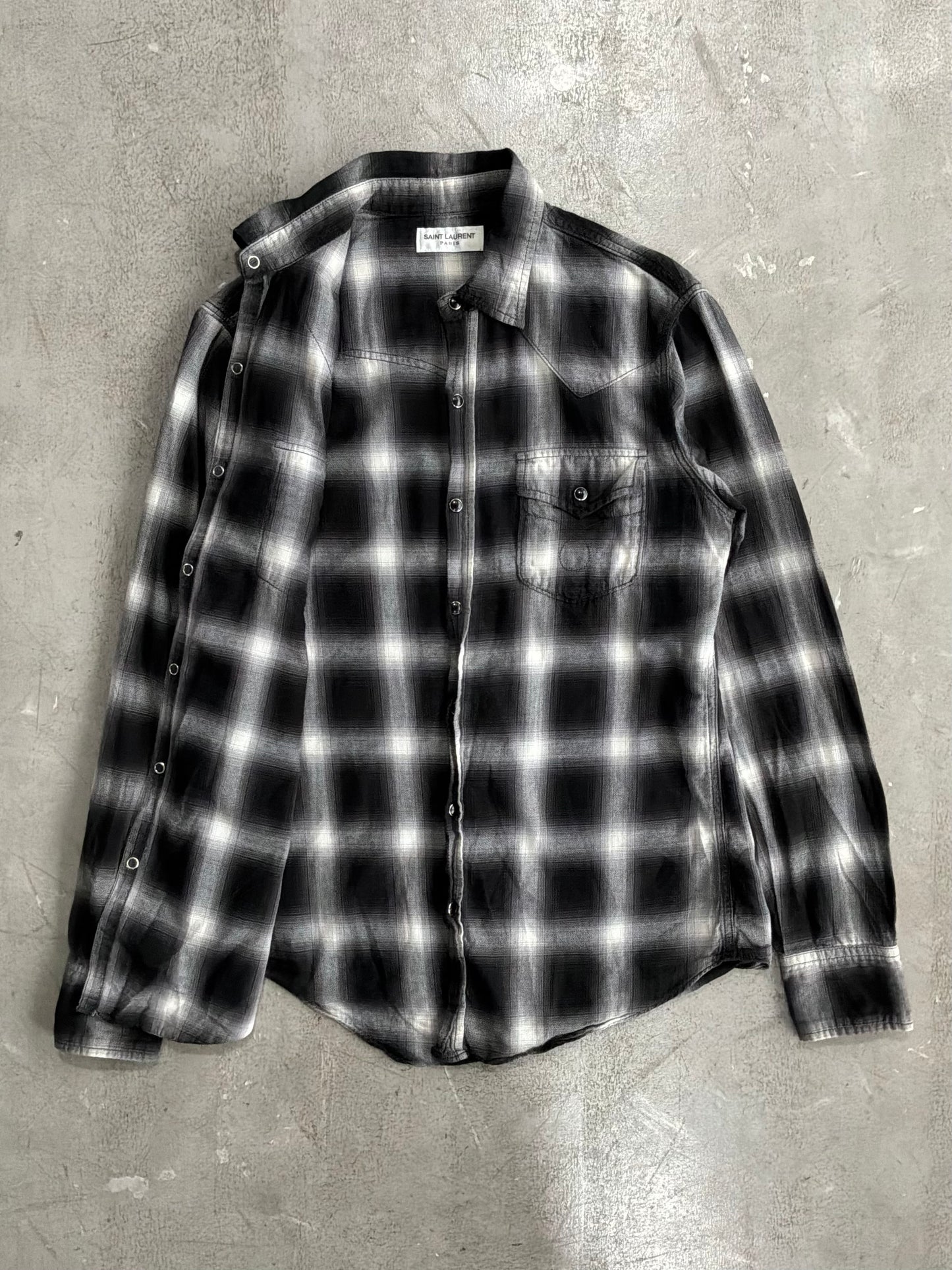 Saint Laurent Paris Flannel