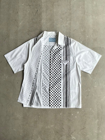 Prada Poplin Bowling Shirt
