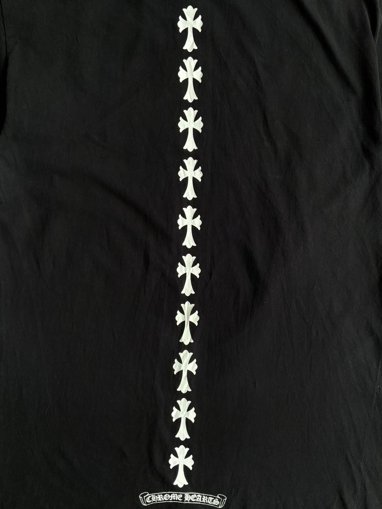 Vintage Chrome Hearts Spine Cross Tee