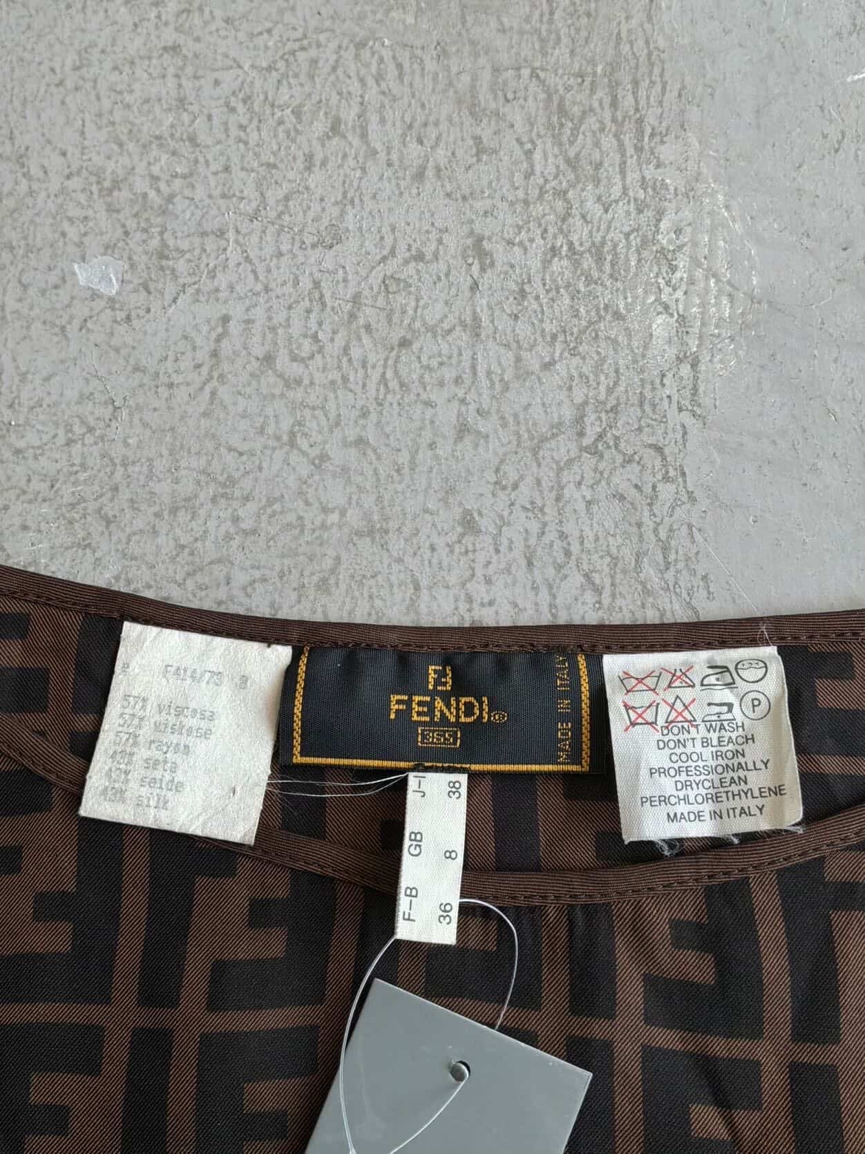 Fendi Zucca Monogram Top