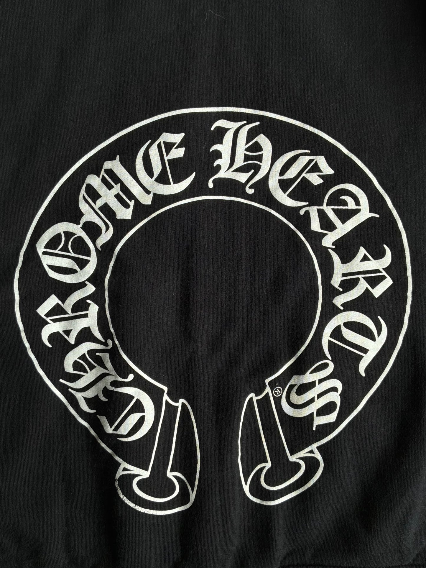 Chrome Hearts FUCK YOU Horseshoe Thermal Zip Hoodie