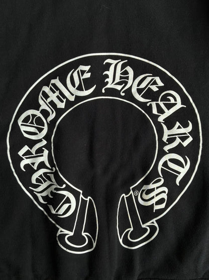 Chrome Hearts FUCK YOU Horseshoe Thermal Zip Hoodie