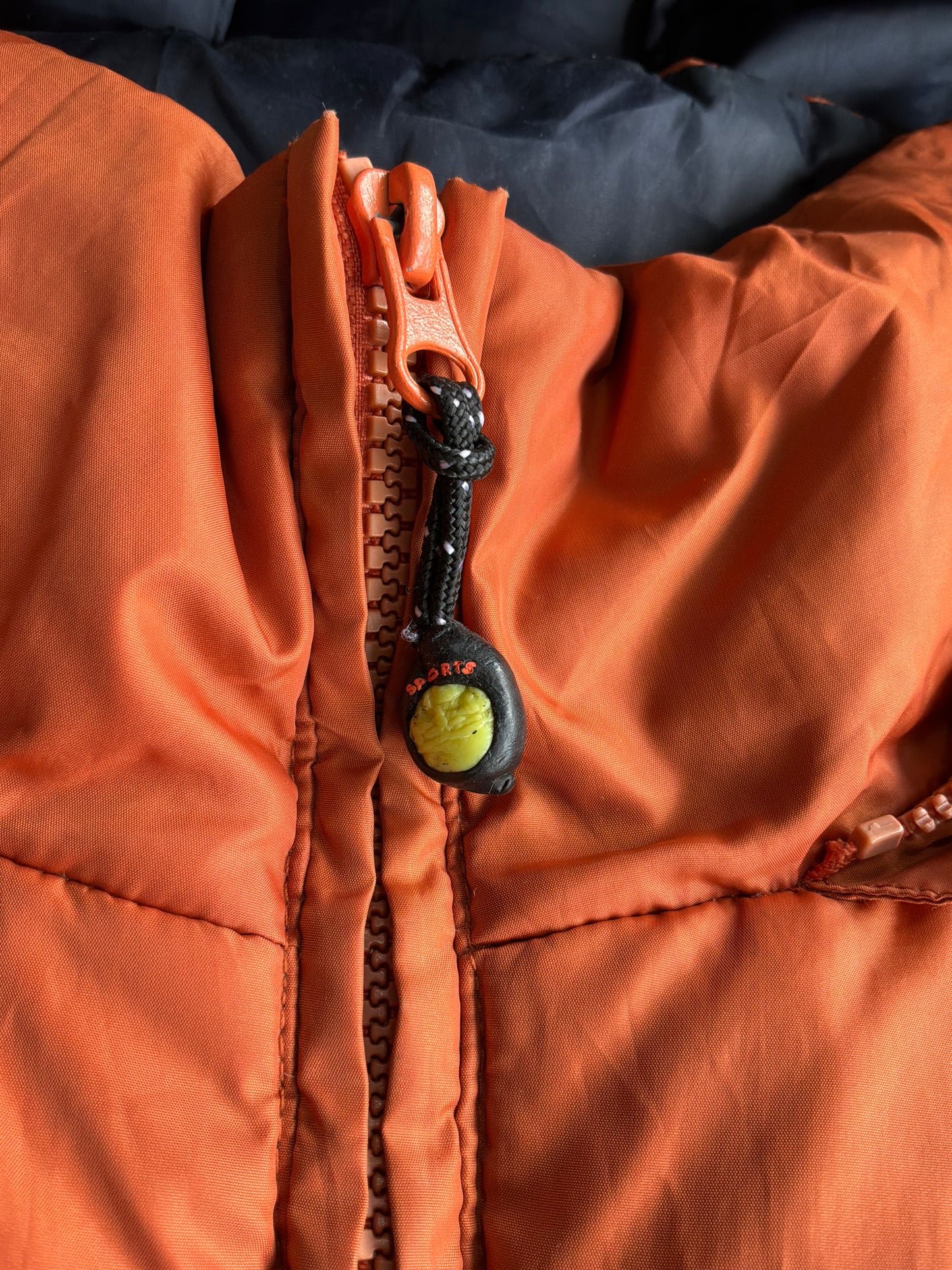 Balenciaga Vintage Orange Puffer Jacket