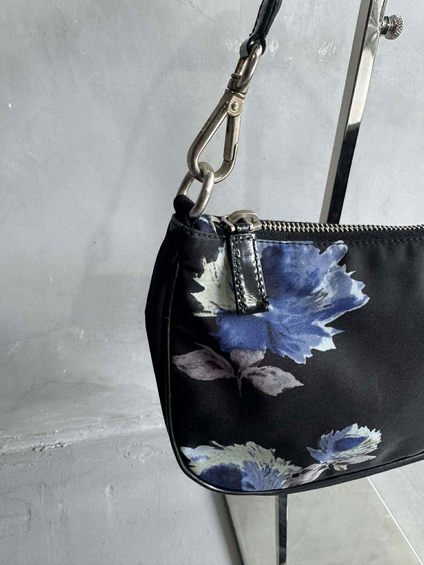 Prada Tessuto Stampata Pochette Bag