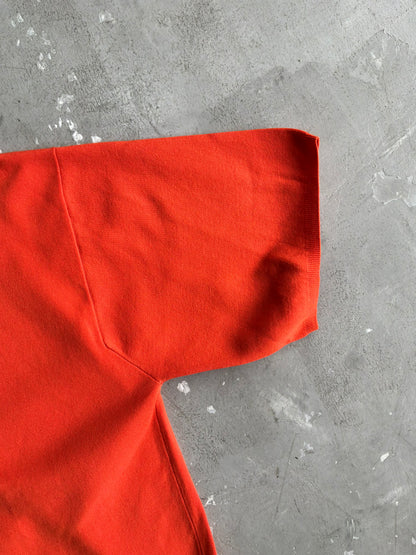 Prada Chest Logo Orange Tee