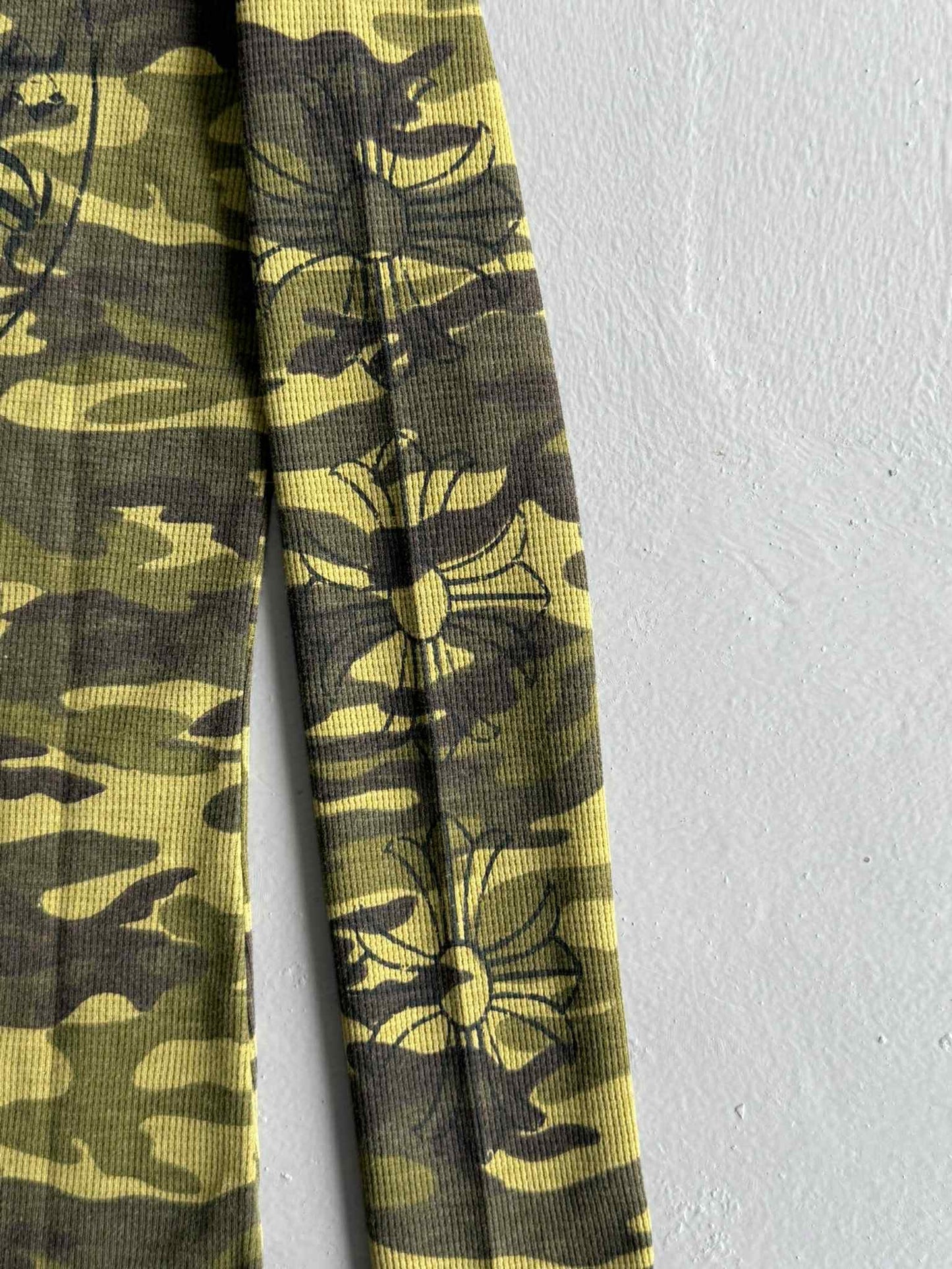 Womens Chrome Hearts Thermal Camouflage Longsleeves