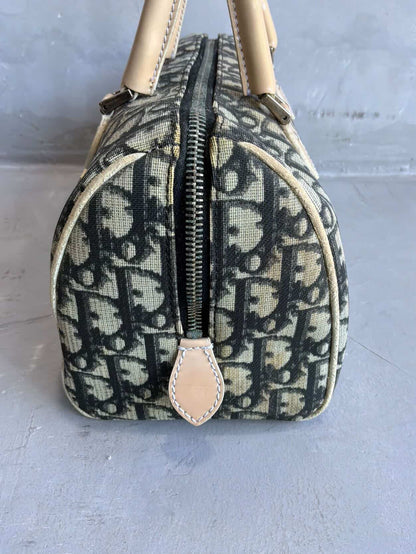 Dior Vintage Trotter Boston Bag