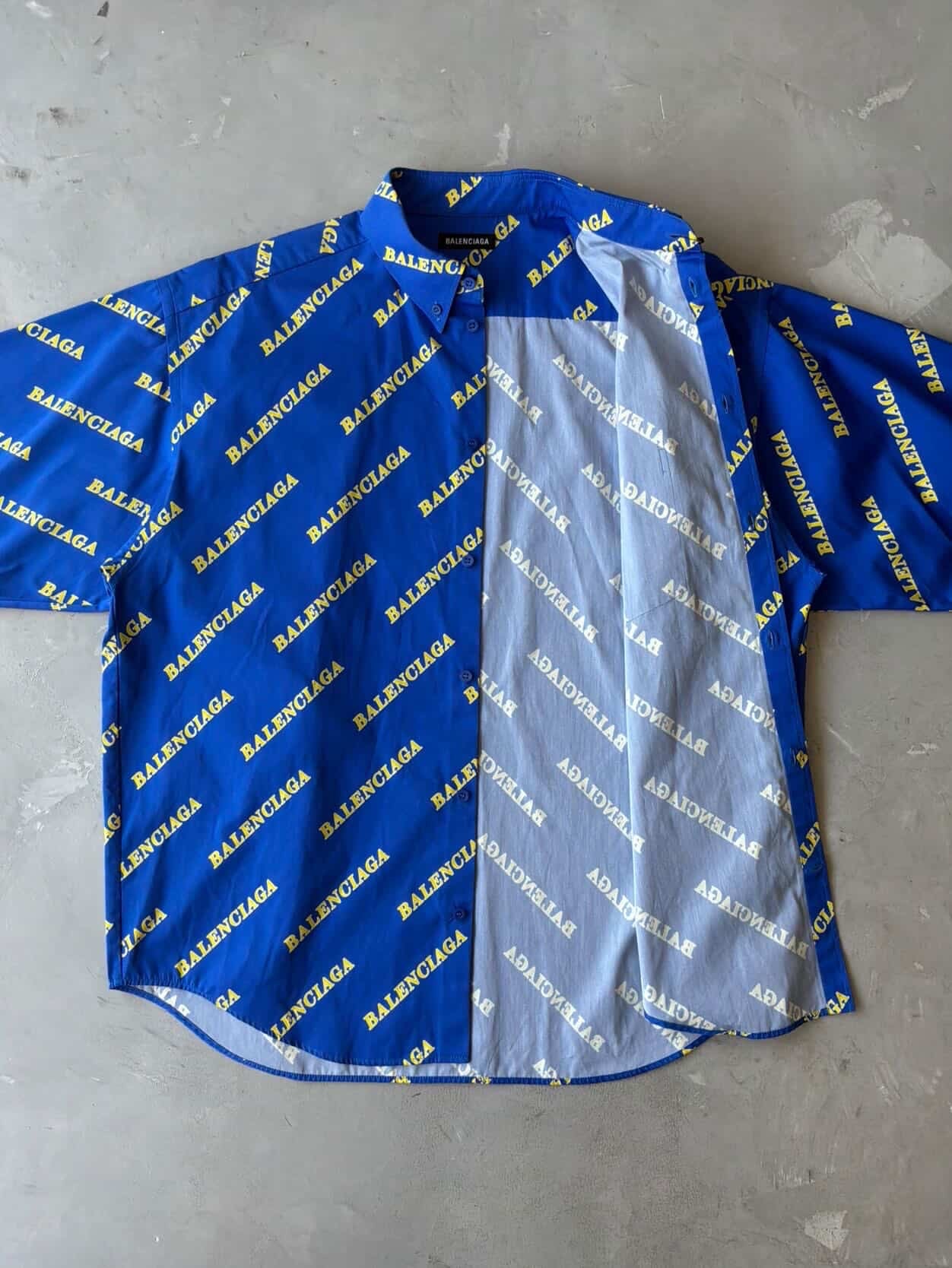 Balenciaga All Over Print Shirt