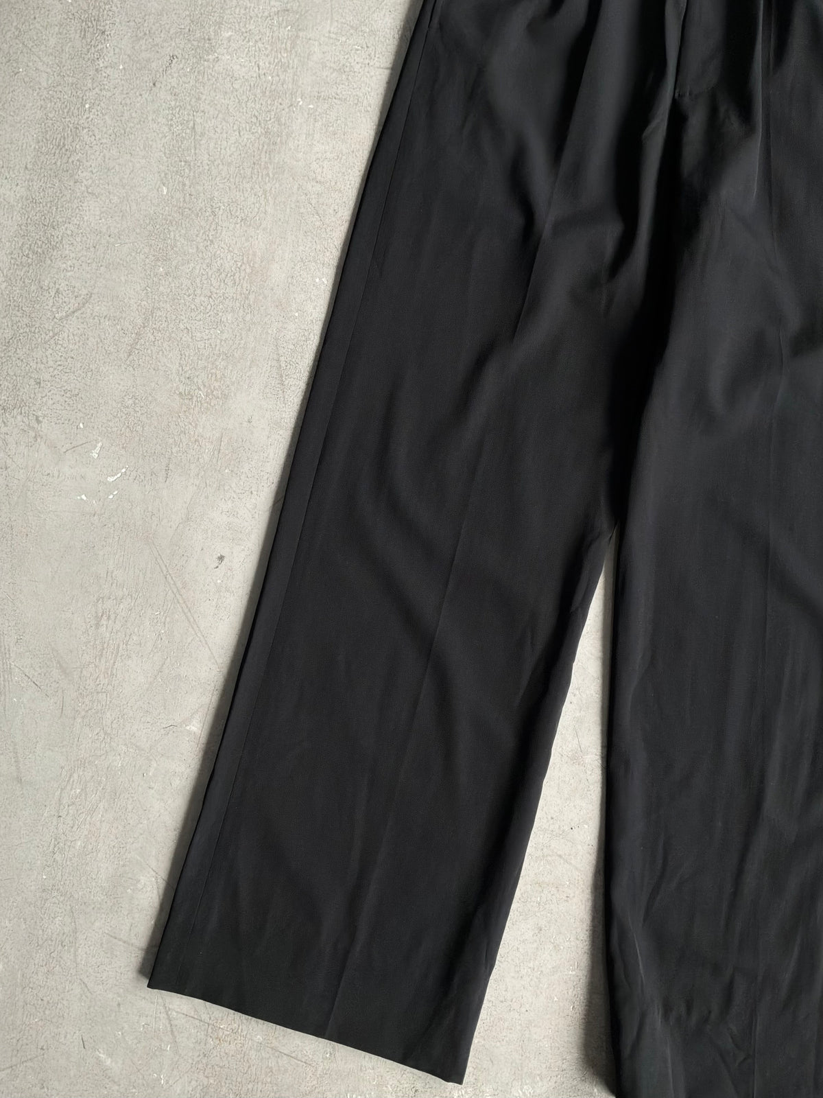 Balenciaga Garterized Baggy Trouser