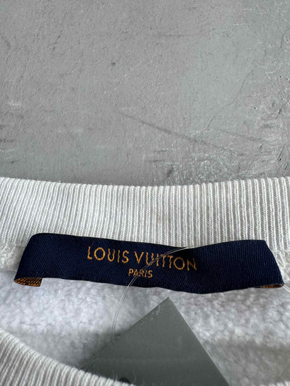 Louis Vuitton Plain White Crewneck