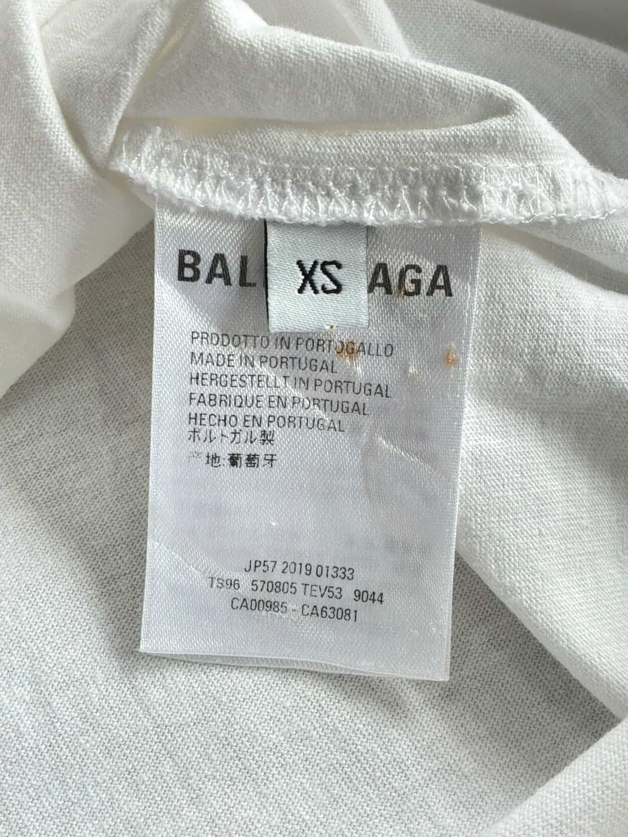 Balenciaga Flower  Script Tee